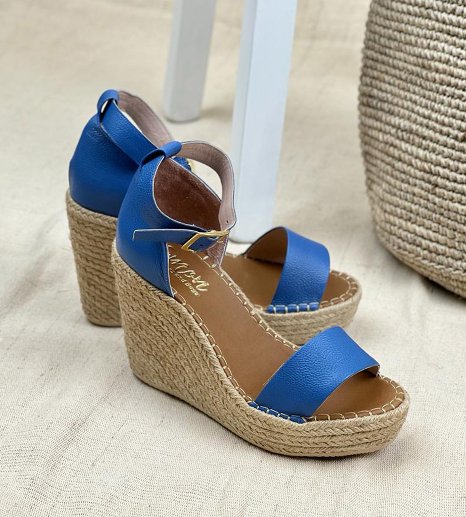 Sandalias plataforma yute hebilla cerrada - Image 2