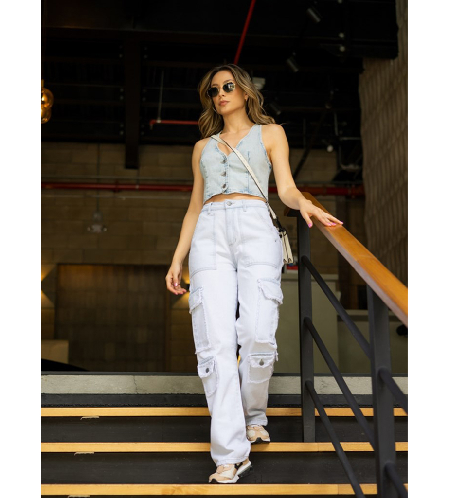 Jean Wide leg 17012