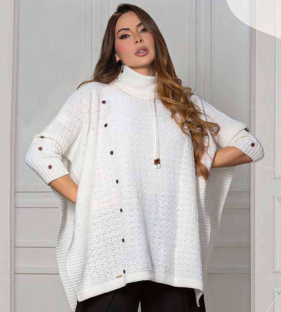 Ruana Botones 1 línea - Image 3
