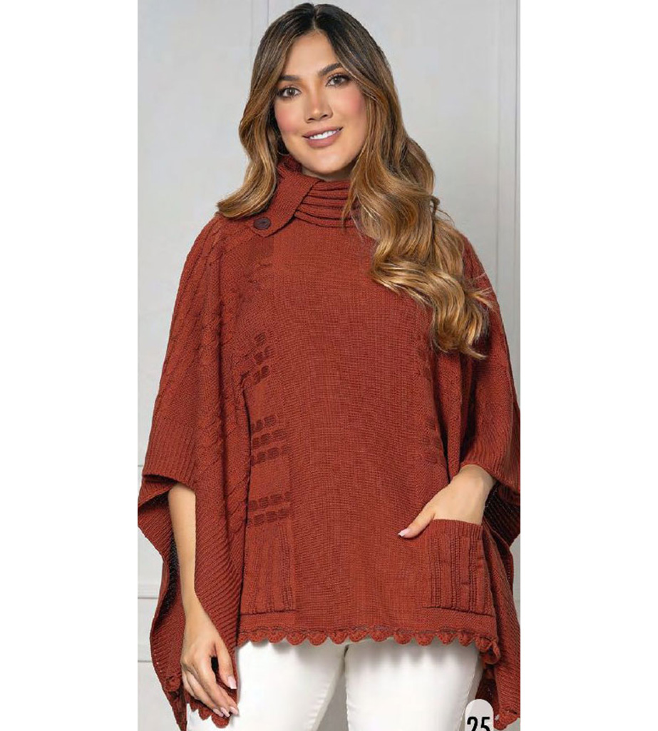 Ruana Cuello-Botón - Image 2
