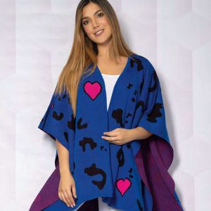 Ruana dos corazones