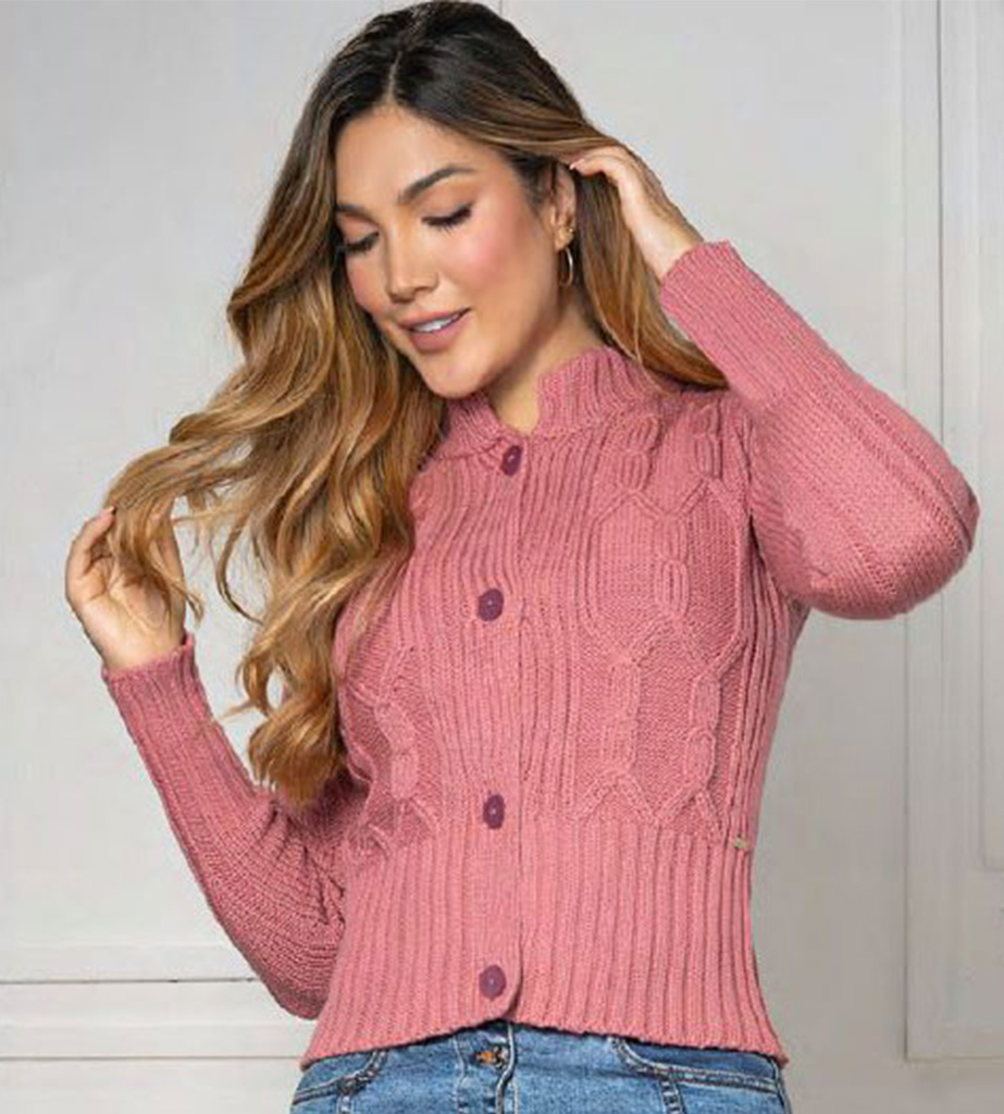 sweater botones abierto - Image 2