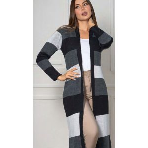 Sweater gabán multifranjas