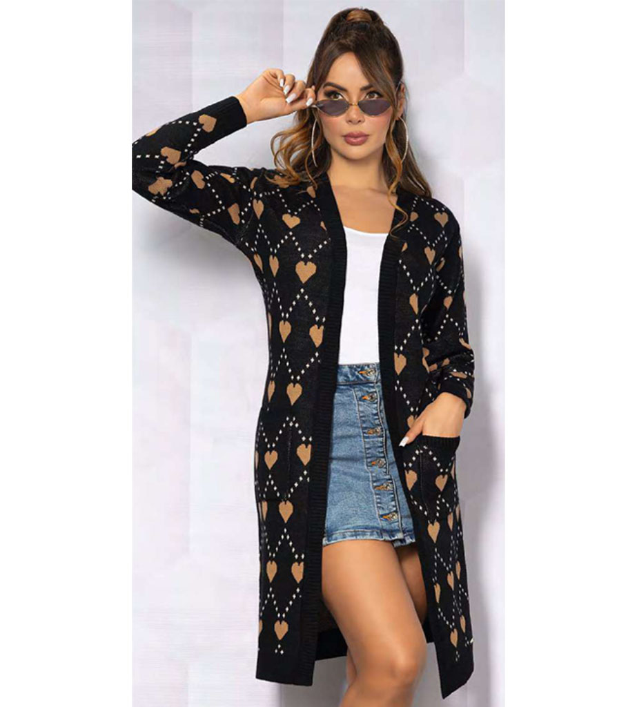Sweater gabán corazones - Image 2