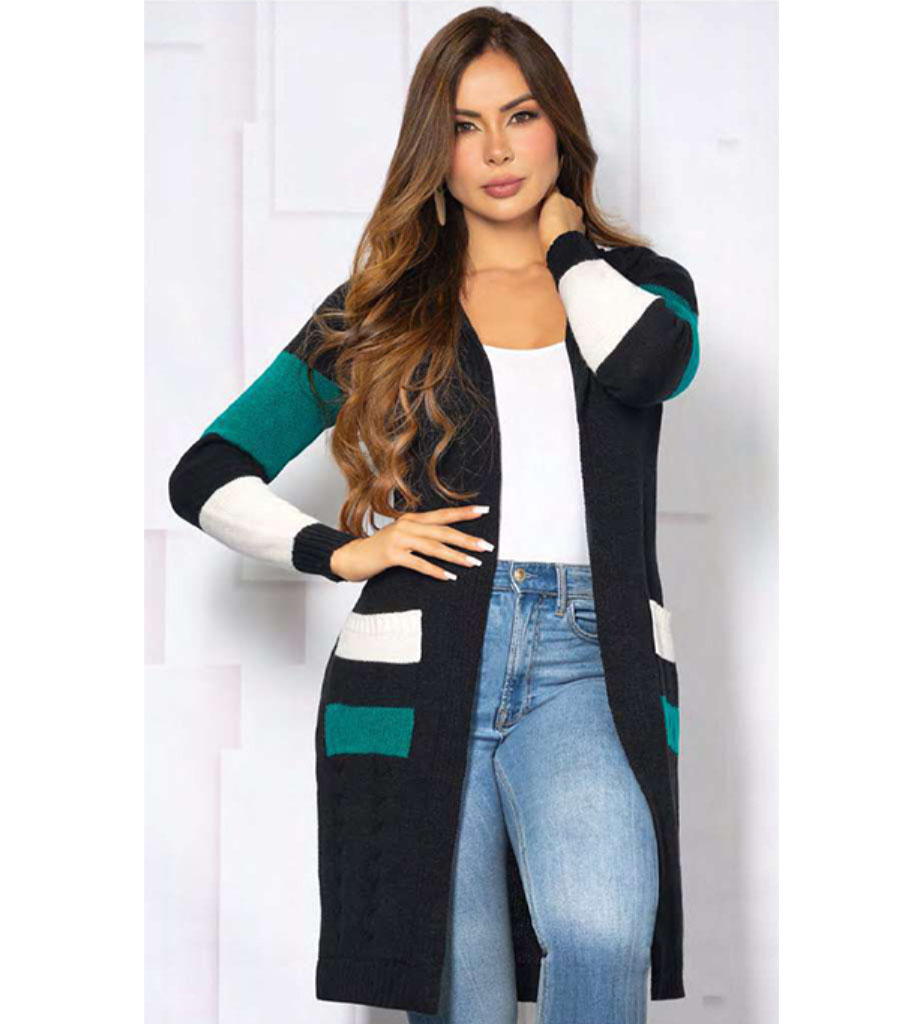 Sweater gabán Striscia